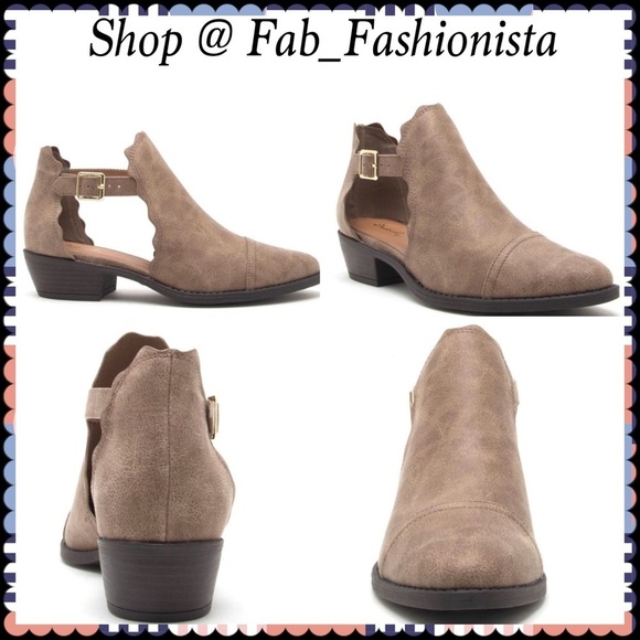 Distressed Booties size 8.5 - Picture 2 of 6